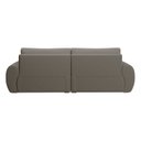 Ver imagem 4 de Sofá Living 5 Lugares Chenille Marrom Tec.2304 Murale 280cm Yescasa