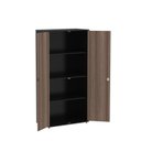 Ver imagem 4 de Armário Alto 02 Portas Pivotante AA1600MX-31 Preto/Walnut