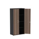Ver imagem 5 de Armário Alto 02 Portas Pivotante AA1600MX-31 Preto/Walnut