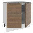 Ver imagem 5 de Balcão Madesa Stella 80 cm 2 Portas Branco/Rustic