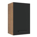 Ver imagem 1 de Armário Aéreo Madesa Agata 40cm com 1 Porta Rustic Preto
