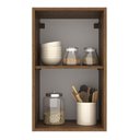 Ver imagem 5 de Armário Aéreo Madesa Agata 40cm com 1 Porta Rustic Preto