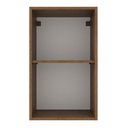Ver mais imagens de Armário Aéreo Madesa Agata 40cm com 1 Porta Rustic Preto