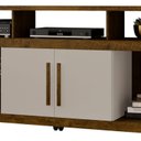 Ver imagem 1 de Rack para TV até 55 Polegadas com Rodízios e 2 Portas Star 135x70cm