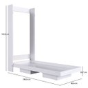 Ver imagem 5 de Cama Solteiro Juvenil Articulável Vertical 80 Vancouver Branco
