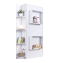 Ver imagem 6 de Cama Solteiro Juvenil Articulável Vertical com Estante 80 Vancouver Branco