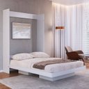 Ver imagem 1 de Cama Casal Articulável Vertical 140 Vancouver Branco