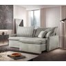 Sofá-cama Retrátil e Reclinável 220cm Madri - Movenzo Estofados - 1