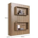 Ver imagem 7 de Cama Casal Articulável Vertical 140 Vancouver Marrom/Mel