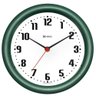 Relógio de Parede 22 Cm Herweg 6102 Diversas Cores Verde - 1