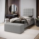 Ver imagem 1 de Kit Painel Rana 100 e Calçadeira Alpha Bouclê Aradecor