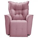 Ver imagem 3 de Poltrona Reclinavel do Papai para Sala King Linho Rosê
