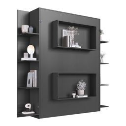 Cama Casal Articulável Vertical com Estante 140 Vancouver - 6