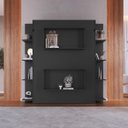 Ver imagem 3 de Cama Casal Articulável Vertical com Estante 140 Vancouver