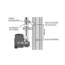 Ver imagem 4 de Kit motor portão eletrônico basculante Penta Predial Robust 1/2 Hp Analógico(POP) PPA - Voltagem 220