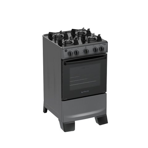 Fogão 4 Bocas Atlas Mônaco Lustro com Mesa Esmaltada
