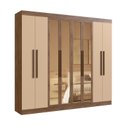 Ver imagem 3 de Guarda Roupa Casal 100% Mdf Chicago 68500 8 Portas 4 Gavetas