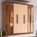 Ver imagem 1 de Guarda Roupa Casal 100% Mdf Chicago 68500 8 Portas 4 Gavetas