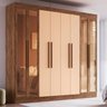 Guarda Roupa Casal 100% Mdf Chicago 68500 8 Portas 4 Gavetas - 1