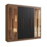 Guarda Roupa Casal 100% Mdf Chicago 68500 8 Portas 4 Gavetas - 2