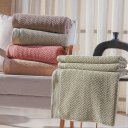 Ver imagem 4 de Toalha de Banho Dubai 100% Algodão 450g/m² 70x140cm Tessi Verde