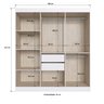Guarda Roupa Casal 100% Mdf New York 21706 6 Portas 2 Gavetas - 2