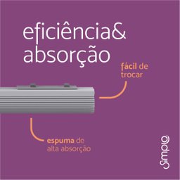 Refil para mop esponja de pva - Simplo - 6