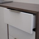 Ver imagem 4 de 3 Puxador Móvel Slim Alternativa 8015 Alumínio 128mm Bronze