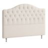 Cabeceira Cama Box Casal 140 Cm Dunas Bouclé Off White - Nexta Casa - 1