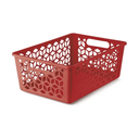 Ver imagem 1 de Cesto Organizador G 15l Vermelho - Uz
