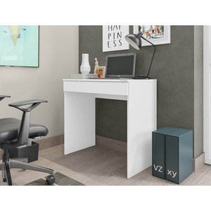Escrivaninha Home Office Estudos Trabalho com Gaveta  Alexia