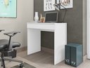 Ver imagem 1 de Escrivaninha Home Office Estudos Trabalho com Gaveta Alexia
