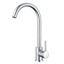 Ver imagem 1 de Torneira Inox Cozinha Bancada,Bica Alta Monocomando Linha Inox Cromado Grascan