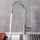 Ver imagem 4 de Torneira Inox Cozinha Bancada,bica Alta Monocomando, Escovada, Linha Inox Cromada Grascan