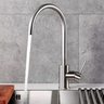 Torneira Inox Cozinha Bancada,bica Alta Monocomando, Escovada, Linha Inox Cromada Grascan - 4