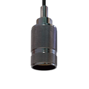 Ver imagem 1 de Pendente Luxo Soquete E27 Alumínio Detalhado Preto Pérola com Lâmpada de Filamento Led G80