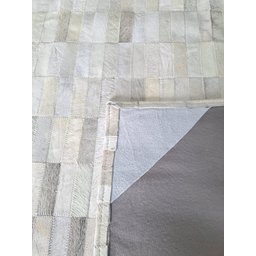 Tapete de Couro Natural Cinza 2,00 X 1,50 M - 4