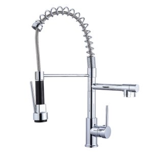 Torneira Misturador Inox Gourmet,cozinha Bancada com Ducha Linha Inox Cromada Grascan