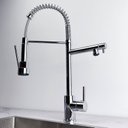 Ver imagem 5 de Torneira Misturador Inox Gourmet,cozinha Bancada com Ducha Linha Inox Cromada Grascan