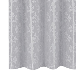 Cortina 5,00x2,50 Sala Quarto Cozinha Varão Tecido Jacquard:cinza - 2 Cortina 5,00x2,50 Sala Quarto Cozinha Varão Tecido Jacquard:cinza - 2