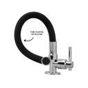 Ver imagem 2 de Torneira Metal Cozinha Bancada Flexível Alavanca Linha Metal