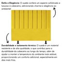 Ver imagem 2 de Cabeceira Estofada Cama Casal Queen Size 160 Cm Laura Suede Cor:amarelo
