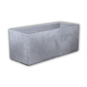 Vaso Floreira Urbe 88 (51l) Cimento Queimado Japi