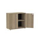 Ver imagem 6 de Armario Baixo 02 Portas Pivotante AB700MX-32 Marrom/Noce Marromle