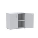 Ver imagem 6 de Armario Baixo 02 Portas Pivotante AB700MX-32 Cinza