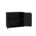Ver imagem 3 de Armario Baixo 02 Portas Pivotante AB700MX-32 Preto