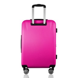 Mala de Viagem Média 23kg Despachada Expansiva Rígida Rodas Duplas 360º Cadeado Tsa Gladiador C1m: P - 3