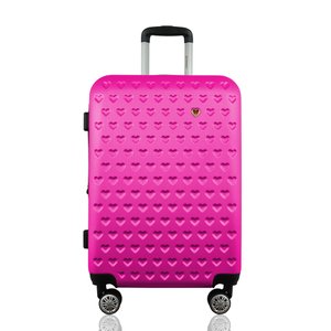 Mala de Viagem Média 23kg Despachada Expansiva Rígida Rodas Duplas 360º Cadeado Tsa Gladiador C1m: P