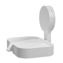 Ver imagem 3 de Saboneteira com Adesivo para Banheiros Branco Astra