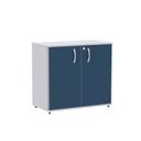 Ver imagem 4 de Armario Baixo 02 Portas Pivotante AB700MX-32 Cinza/Azul